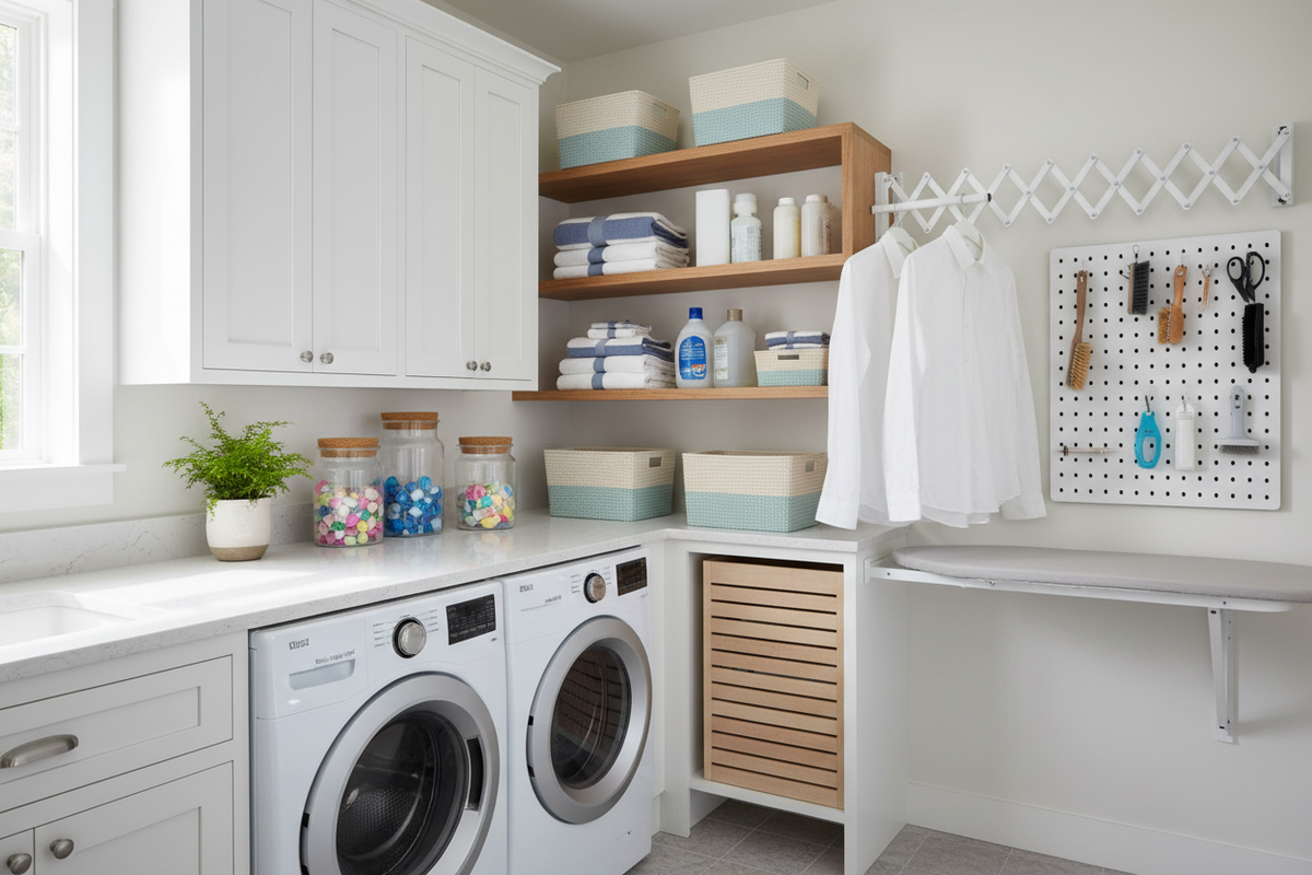 Laundry Room Organization Ideas: 21 Smart Ways to Maximize Storage