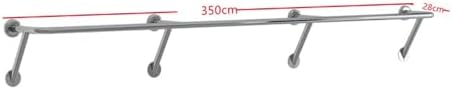 Wall-Mounted Stainless Steel Clothes Bar - Image 2