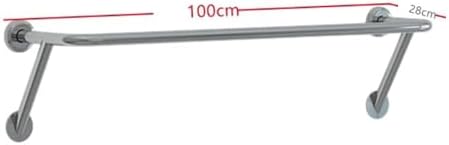 Stainless Steel Wall-Mounted Clothes Bar & Garment Rack - Image 2