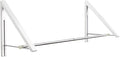 Laundry Room Drying Rack Wall Mounted Clothes Hanger Folding Wall Coat Racks by Anjuer