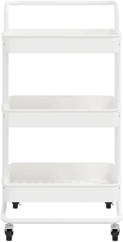3-Tier Rolling Utility Cart - Image 3