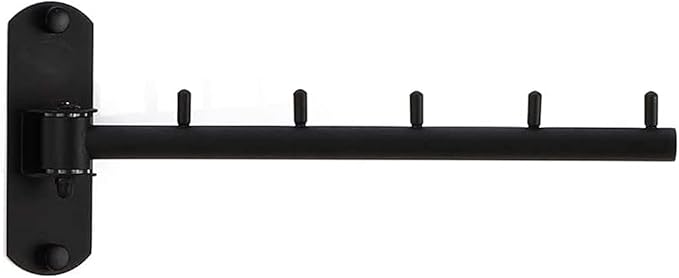 Folding Wall Mounted Clothes Hanger Rack by Zivisk