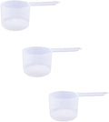 Plastic Measuring Scoop, 6 Tablespoon Long Handle Spoons by TheScoopie