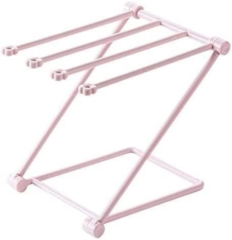 Towel Holder Wall Mounted Towel Rail Kiten Storage Rack Folding Vertical by Unknown