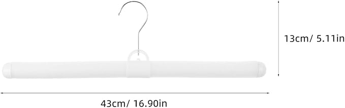 VICASKY 12pcs Foam Padded Non-Slip Clothes Hangers - Image 9
