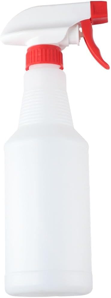 16 Oz Plastic Spray Bottles, 500ml Refillable Empty Bottle, Heavy Duty Mist by SHUATI