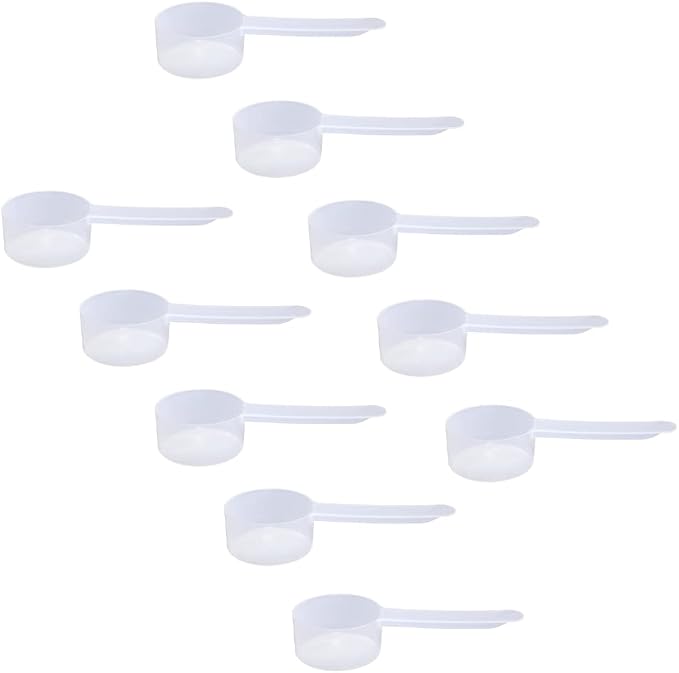 Plastic Measuring Scoop, 1.5 Tablespoon Long Handle Spoons by TheScoopie