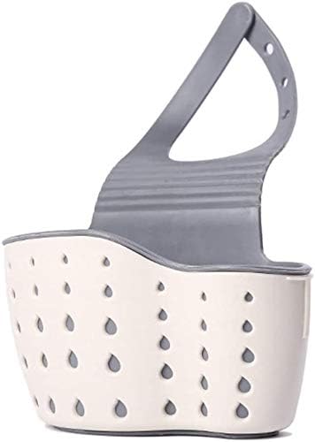 VANVENE Kitchen Sink Shelf Soap Sponge Drain Rack Holder Double Decker Hanging - Image 3