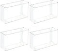 mDesign Plastic Adhesive Mount Storage Organizer Container by mDesign