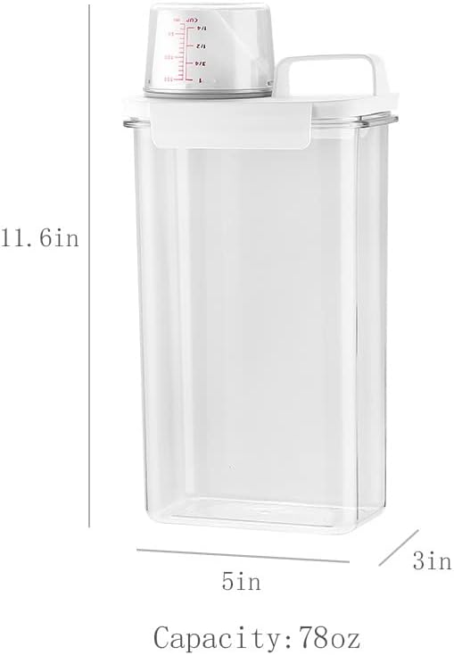 Laundry Detergent Dispenser for Laundry Room Organization and Storage, 78 Oz - Image 7