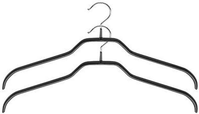 MAWA Reston Lloyd Non Slip Space Saving Wide Width Clothing Hanger, Style 45/F by Mawa