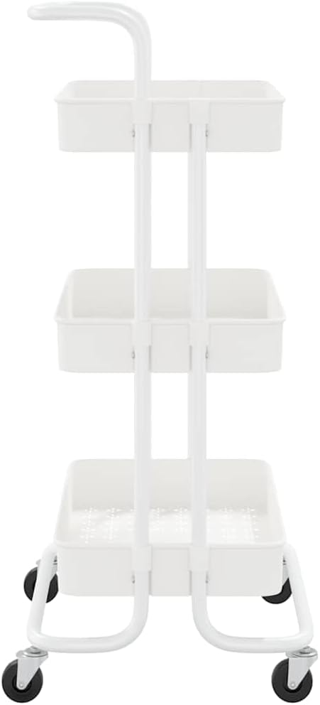3-Tier Rolling Utility Cart - Image 4