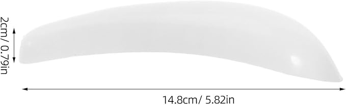 KICHOUSE 5 Pairs Hangers Shoulder Form Shaper White Pad - Image 7