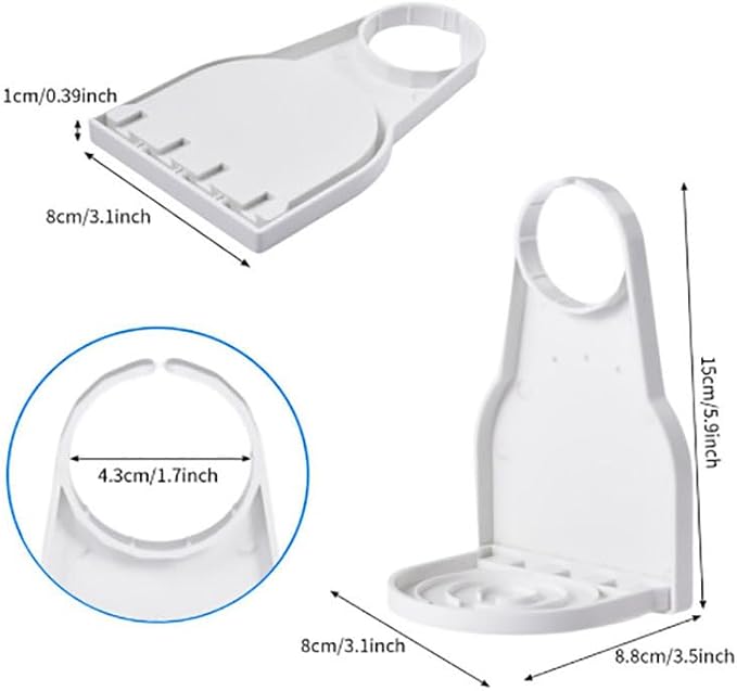 2Pcs Laundry Detergent Cup Holder – No-Drip Spill-Free Tray - Image 5