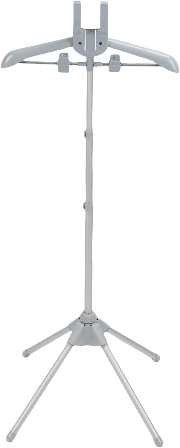 Steamer Hanger Stand, Height Adjustable, Portable Garment Hanger - Image 3