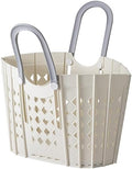 Laundry Basket Collapsible Plastic Portable Hamper, Waterproof Storage by MOVEHI