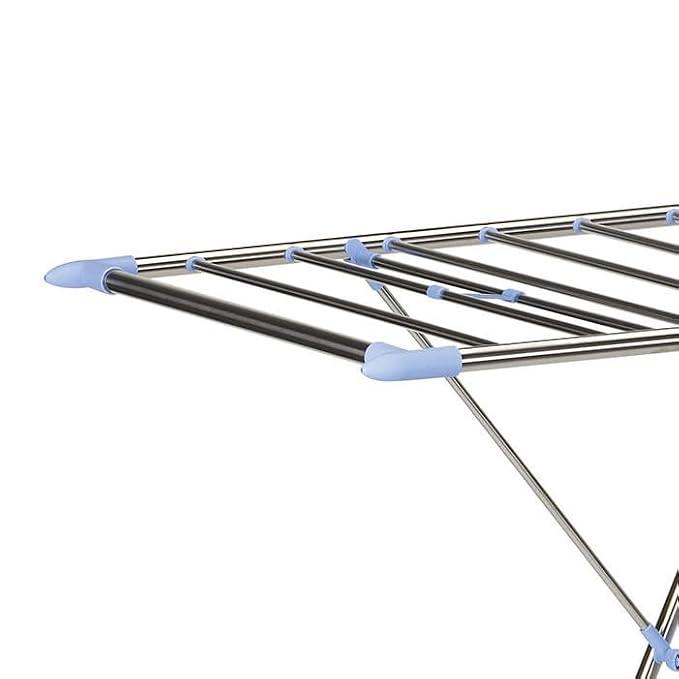 Household Essentials Collapsible Adjustable Gullwing Metal Clothes Drying Rack - Image 5