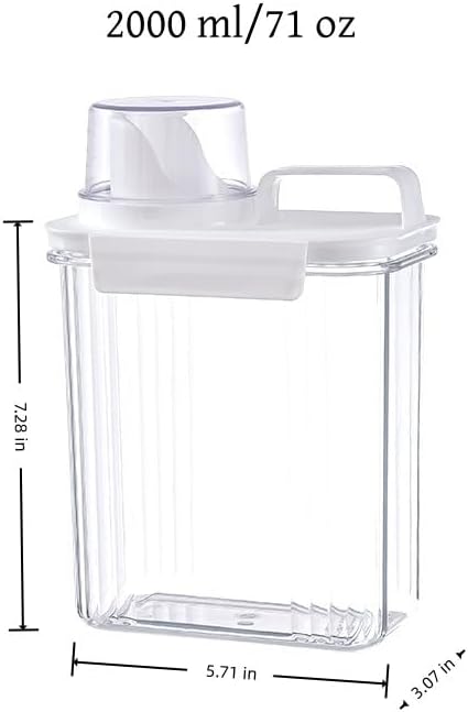 Laundry Detergent Dispenser-1 Pack, 70 oz Detergent Dispenser - Image 2