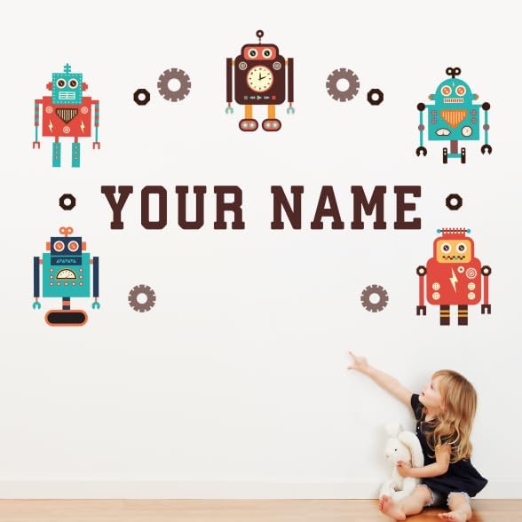 Oliver's Labels Premium Personalized Life Sized Wall Decal by Oliver%27s+Labels