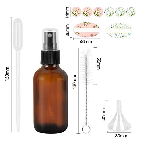 STARSIDE 4 oz Amber Glass Spray Bottles - Image 5