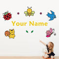 Oliver's Labels Premium Personalized Life Sized Wall Decal by Oliver%27s+Labels