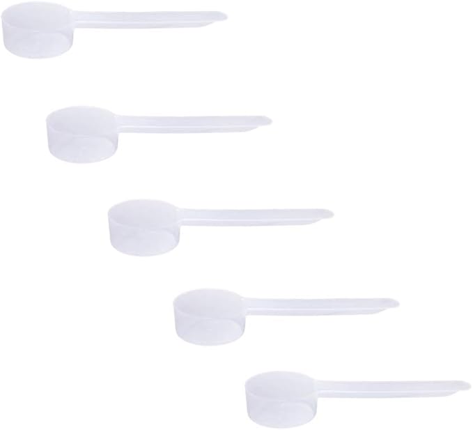 Plastic Measuring Scoop, 2 teaspoon Long Handle Spoons by TheScoopie