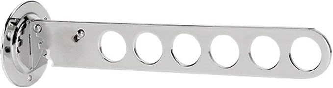 2 Pack Laundry Room Drying Rack Wall Mounted, Wall Clothes Hanger Metal by Unknown