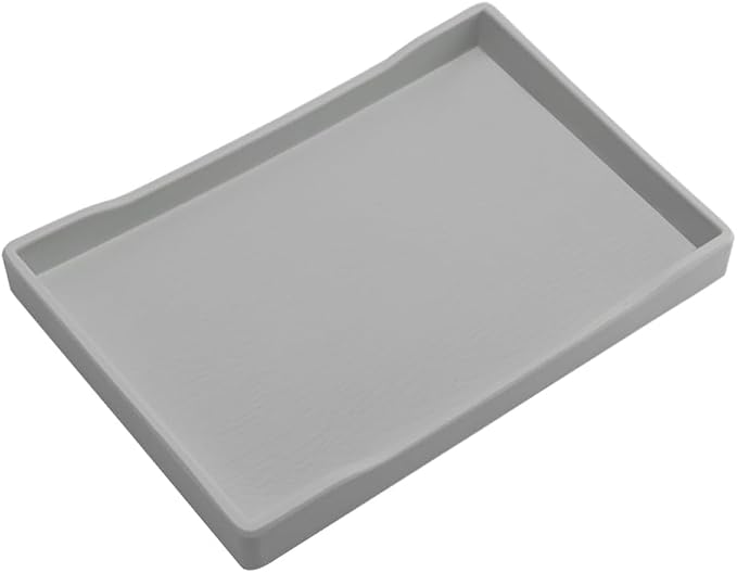 Small Gray Serving Tray for Serving Accessory, Perfume or Display Use. by VCREATC-VCREATEFORCUSTOMER