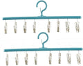 gofidin 2 Pack Drying Sock Rack Windproof Clothes Rack Multi Clip Dormitory by gofidin