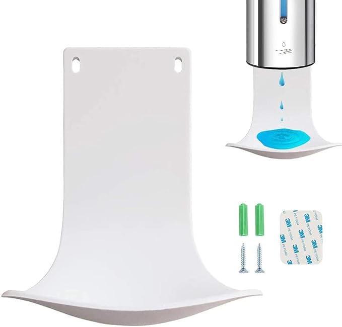 Drip Tray for Automatic Soap Dispenser, Wall Mount and Hand Sanitizer Dispenser by Jefaniim