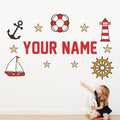Oliver's Labels Premium Personalized Life Sized Wall Decal by Oliver%27s+Labels