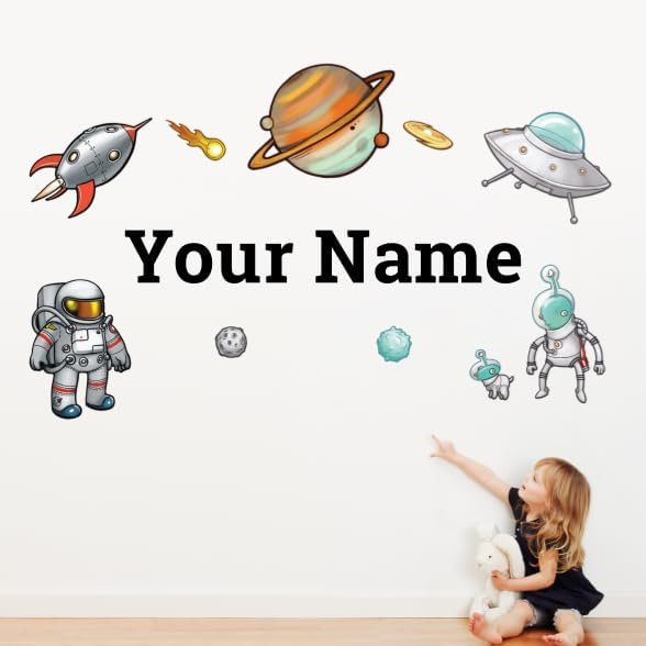 Oliver's Labels Premium Personalized Life Sized Wall Decal by Oliver%27s+Labels