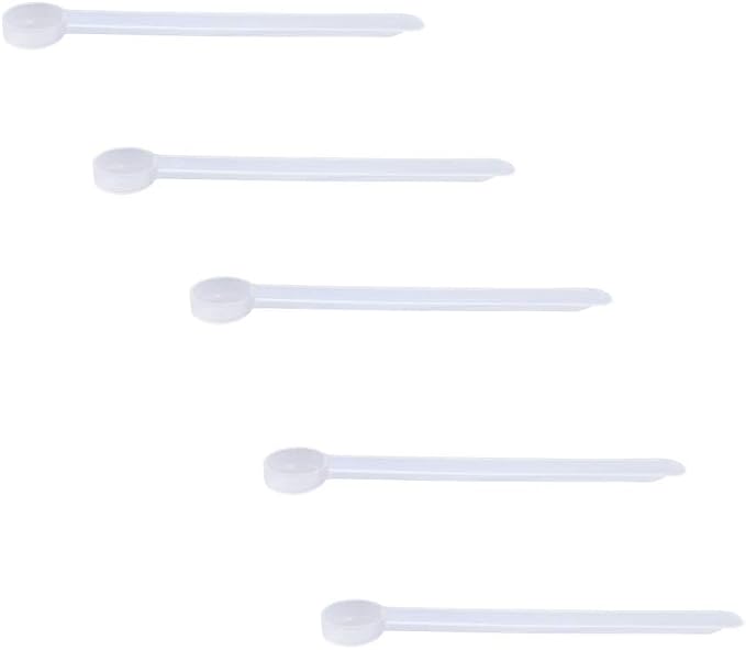 Plastic Measuring Scoop, 1/8 Teaspoon Long Handle Spoons by TheScoopie