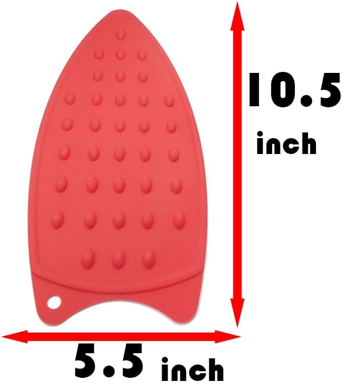 Pack of 2 Assorted Color Multi-Function Heat Resistant Silicone Mat Rest Pad - Image 2