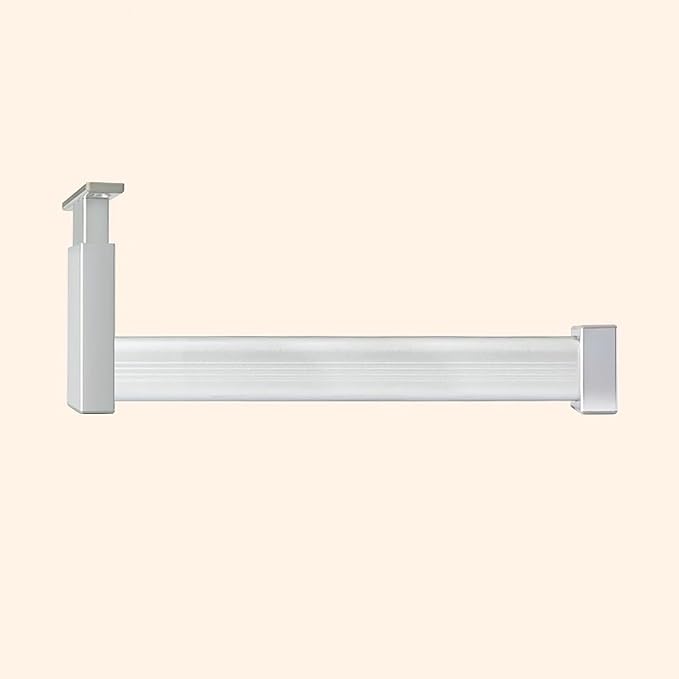 L Shaped Closet Rod Bracket for Wardrobes, Room Garment Holder Rack by Unknown