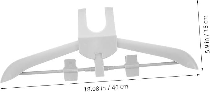 Mipcase Foldable Garment Steamer Hanger Adjustable Clothes Rack - Image 2