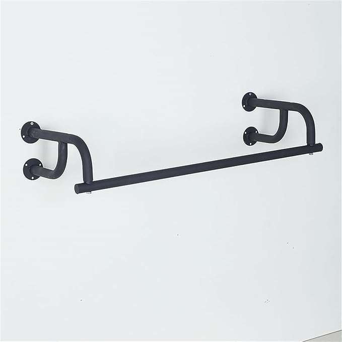 Wall Mounted Clothes Rack, Corner Garment Rod, Clothes Hanging Bar, Industrial by Unknown
