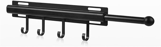 12 Inch Valet Rod for Closet Pull Out, Retractable Slide Out Clothes Hanger - Image 9