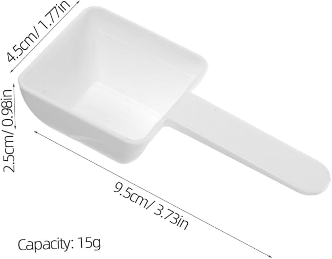 Ciieeo 30pcs Square Laundry Measuring Scoops Portable Powder Scooper Small - Image 2