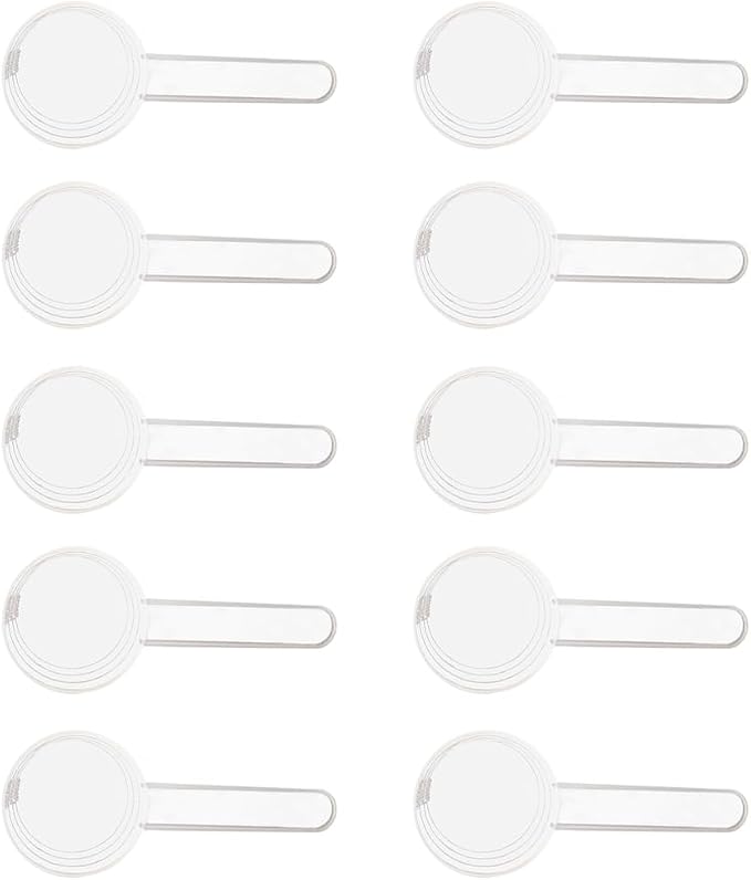 10 PCS Laundry Detergent Scoopers Packaging Scoop Flour Spoon Scoop Precision by BFLCTTBD