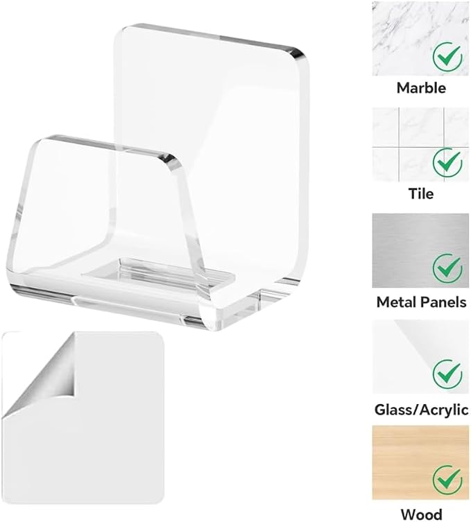 Acrylic Rack Space Saving Sponge Organizers - Image 2