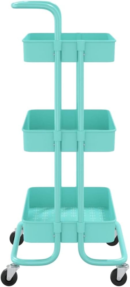 3-Tier Rolling Utility Cart - Image 4