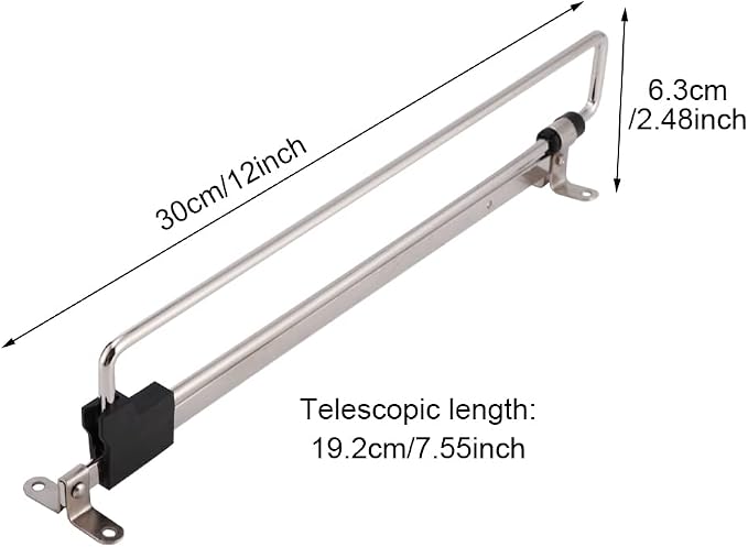 Adjustable Retractable Closet Valet Rod - Image 2