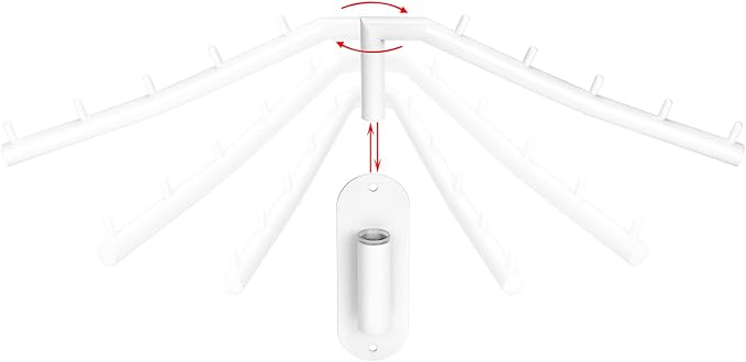 Sumnacon 2 PCS Stainless Steel Clothes Hanger Rack - Image 5