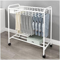 Mobile Storage Rack Freestanding Display Rack Tool Pegboard Garage, Pants by Unknown