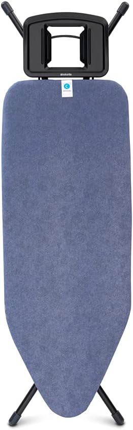 Brabantia Size C Ironing Board 7 Height Options, Solid Steam Iron Rest Holder by BrabantiaUSA