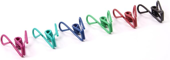 20pcs Clothes Clips Alternative Multi-Clip Clothespins Wire by SOESFOUFU