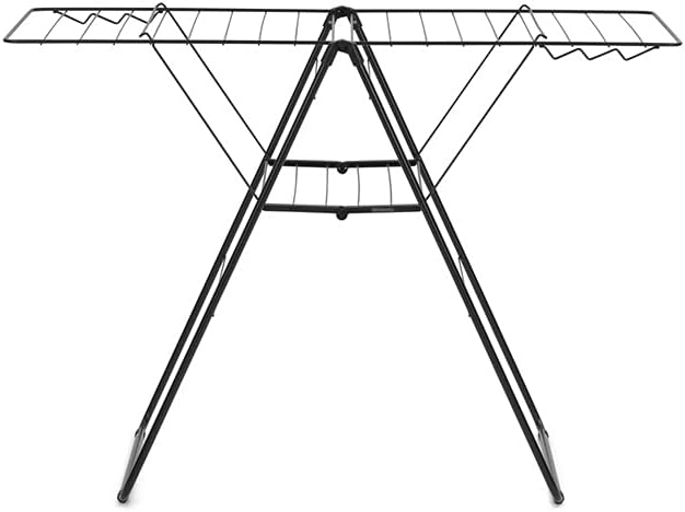 Brabantia HangOn Clothes Drying Rack | 67ft | Matt Black | Large Indoor Clothes - Image 7