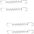 Luxshiny 2sets Space Saving Clothes Drying Rack Multi Hole Hangers by Luxshiny