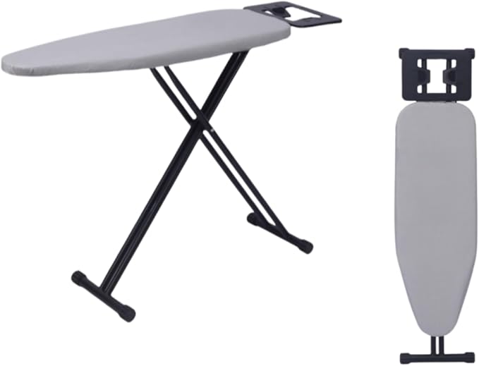 Ironing Board, Compact Ironing Board, Heat Resistant Cover Iron Board by Manfuou